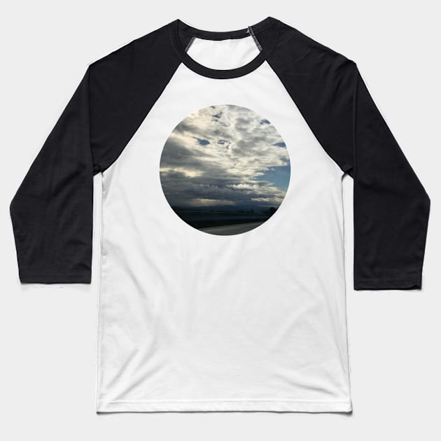 Clouds / Pictures of My Life Baseball T-Shirt by nathalieaynie